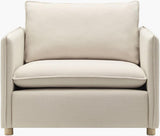 Surya Holliston HLTN-001 32"H x 42"W x 39"D Accent Chair