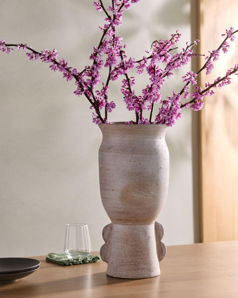 Surya Harappa HPR-001 18"H x 8"W x 8"D Vase