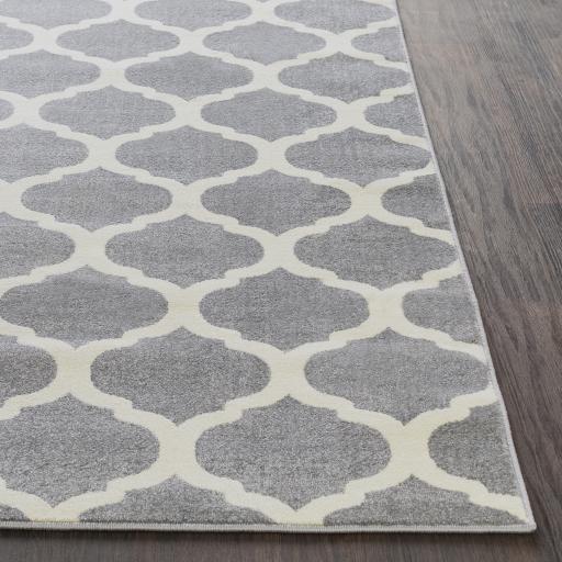 Surya Horizon HRZ-1001 Cream Slate 3'3" x 5' Rug