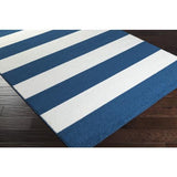 Surya Horizon HRZ-1093 Cream Dark Blue 2' x 3' Rug