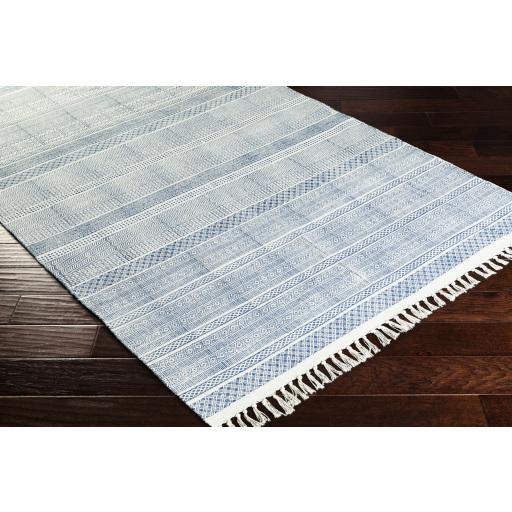 Surya Idina IDI-8800 Dark Blue Off-White 2' x 3' Rug