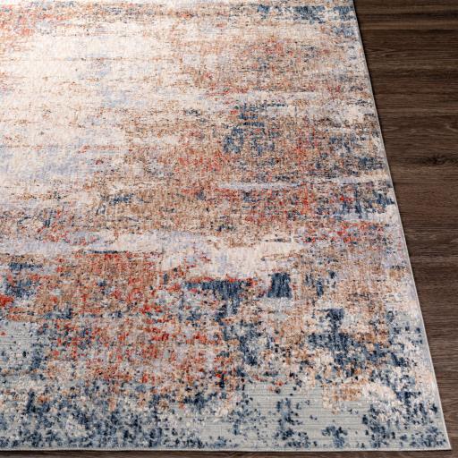 Surya Infinity INF-2303 Brick Red Brown 2'6" x 7'3" Rug