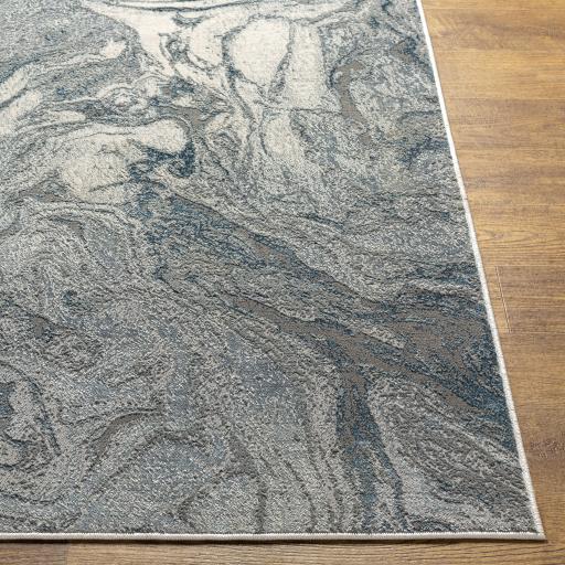 Surya Impulse IPS-2309 Cream Deep Teal 2' x 3' Rug