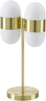 Surya Jonan JON-001 25"H x 10"W x 7"D Lamp