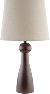 Surya Jatoba JTB-001 19"H x 10"W x 10"D Lamp