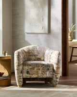 Surya Julian JUA-001 30"H x 35"W x 31"D Accent Chair