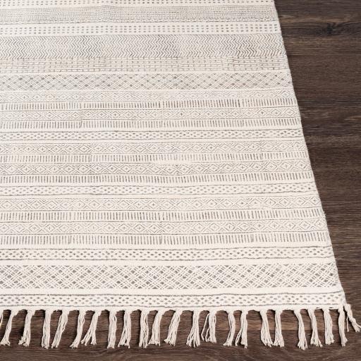 Surya July JUY-2304 Charcoal Light Beige 2' x 3' Rug