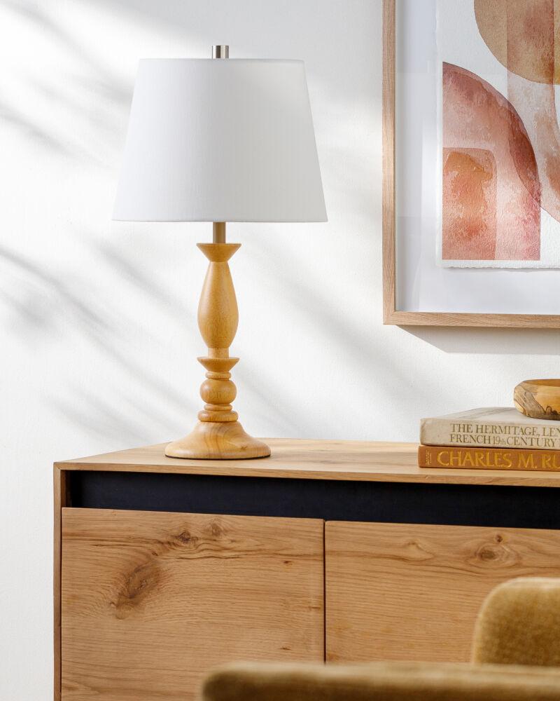 Livabliss Kauri KAU-002 22"H x 12"W x 12"D Table Lighting