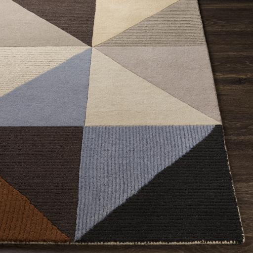 Surya Kennedy KDY-3030 Black Brown 2' x 3' Rug