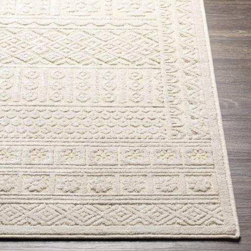 Surya Kingston KGS-2314 Cream Light Beige 5'3" x 7'3" Rug