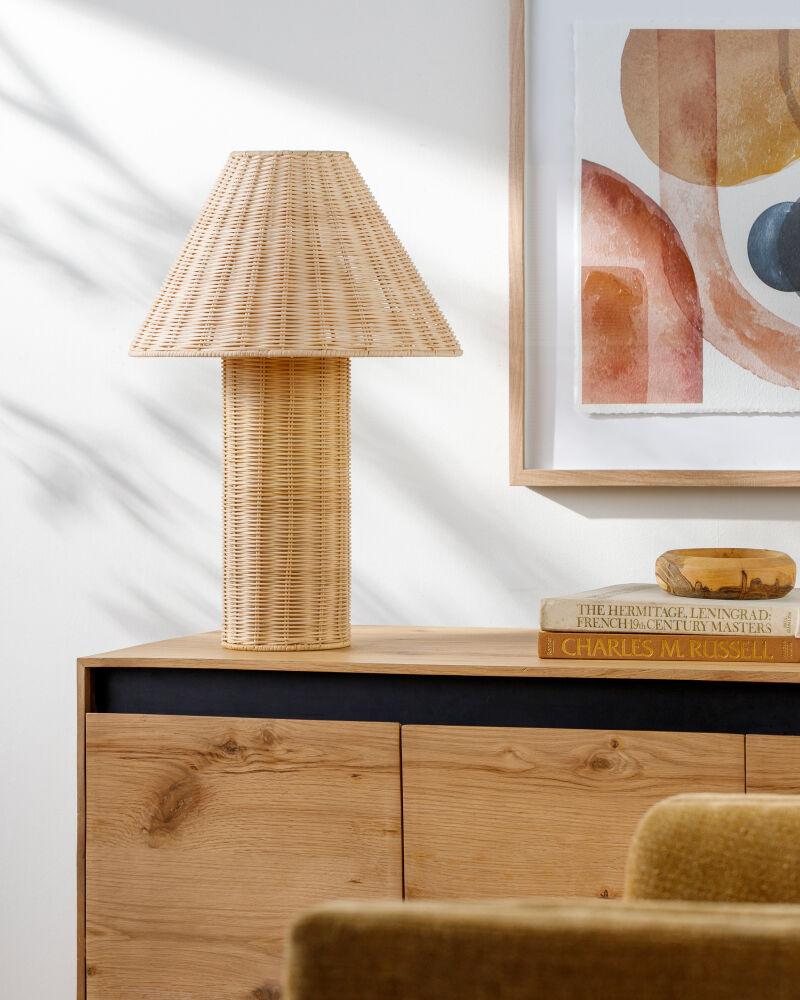Surya Kenna KNN-001 22"H x 15"W x 15"D Table Lighting