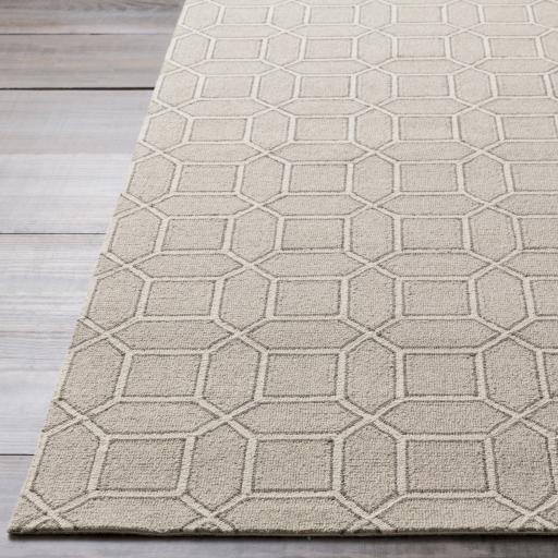 Surya Lucka LCK-2000 Charcoal Cream 2' x 3' Rug