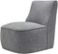 Surya Adalei LEI-001 31"H x 29"W x 33"D Accent and Lounge Chairs