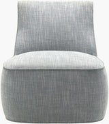Surya Adalei LEI-001 31"H x 29"W x 33"D Accent Chair