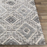 Surya La Maison LMS-2304 Beige Charcoal 5'3" x 7'3" Rug