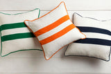 Surya Linen Stripe LS-004 20"L x 20"W Pillow