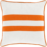Surya Linen Stripe LS-004 20"H x 20"W Pillow Kit