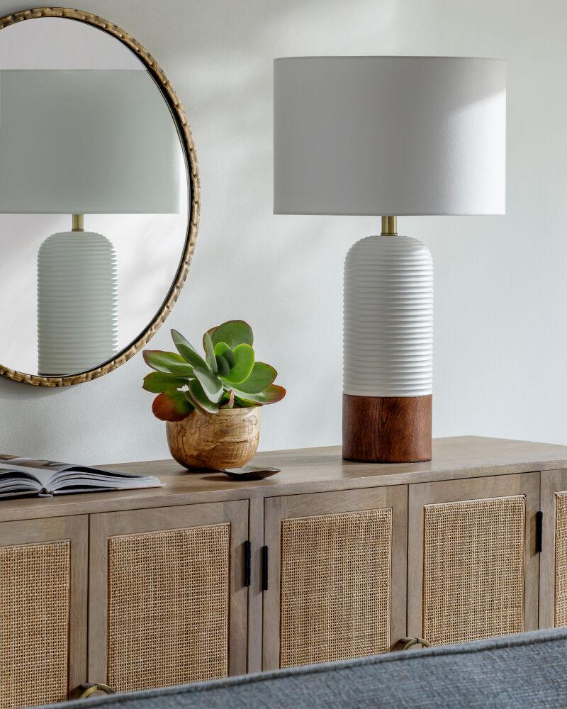 Livabliss Livia LVA-001 26"H x 15"W x 15"D Table Lighting