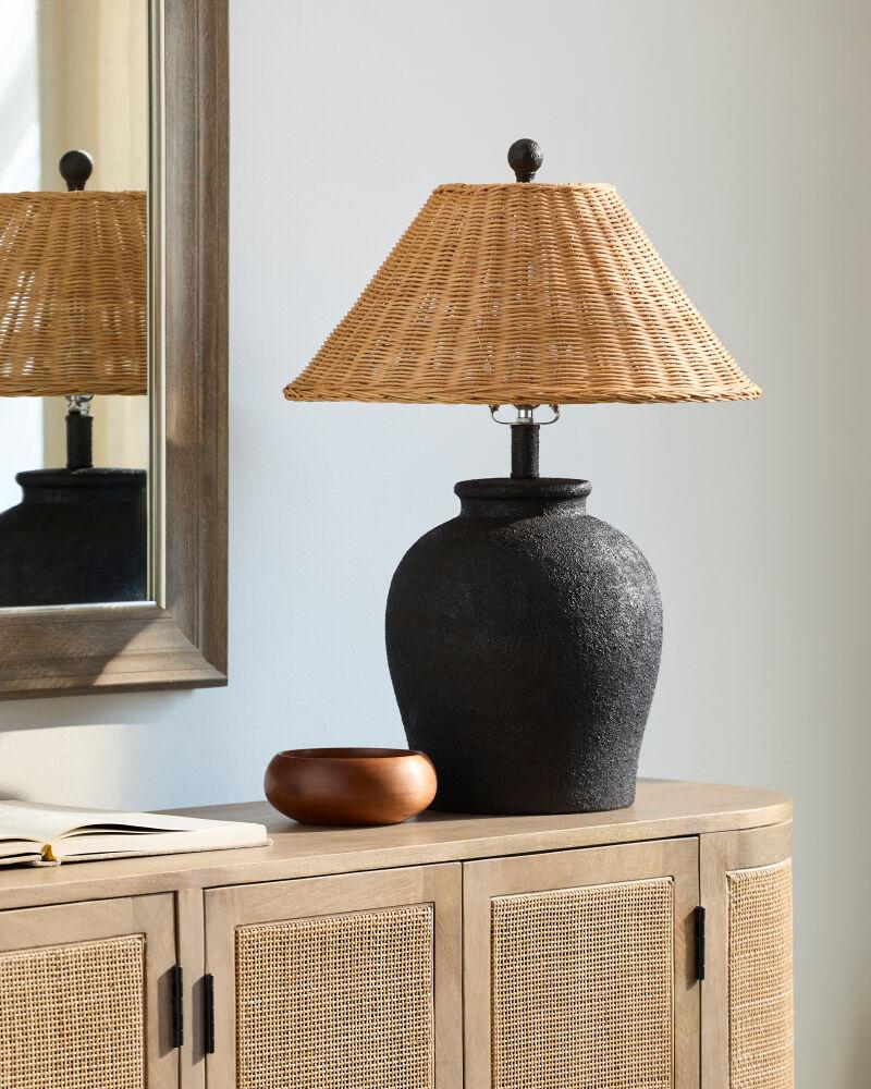 Livabliss Mabon MBN-002 23"H x 17"W x 17"D Table Lighting