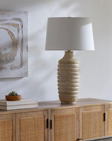 Livabliss Mindra MDR-001 28"H x 16"W x 17"D Table Lighting
