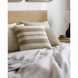 Surya Mobley MEY-002 Light Beige Tan 20"H x 20"W Pillow Kit