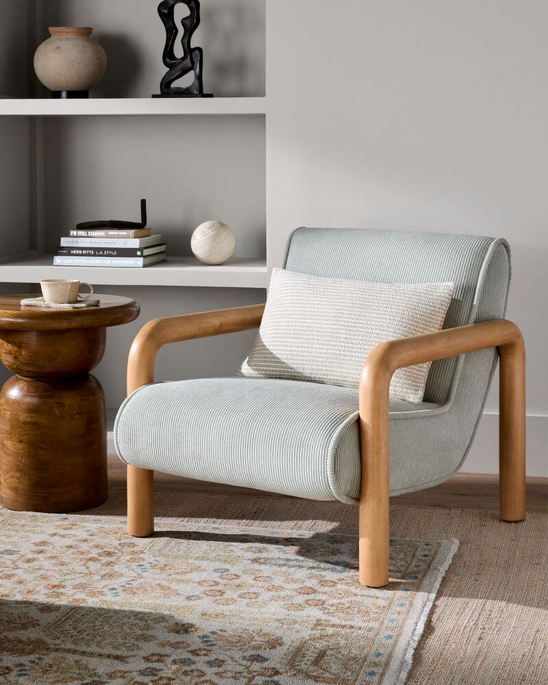 Surya Magnus MGUS-003 31"H x 30"W x 35"D Accent Chair
