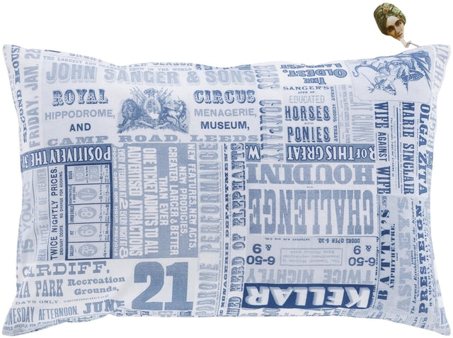 Surya Mind Games MNG-004 18"H x 18"W Pillow Cover