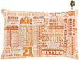 Surya Mind Games MNG-005 18"H x 18"W Pillow Cover