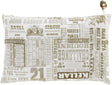 Surya Mind Games MNG-006 22"H x 22"W Pillow Cover
