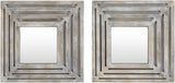 Surya Meenakshi MNH-001 16"H x 16"W x 0.8"D, 16"H x 16"W x 0.8"D Mirror