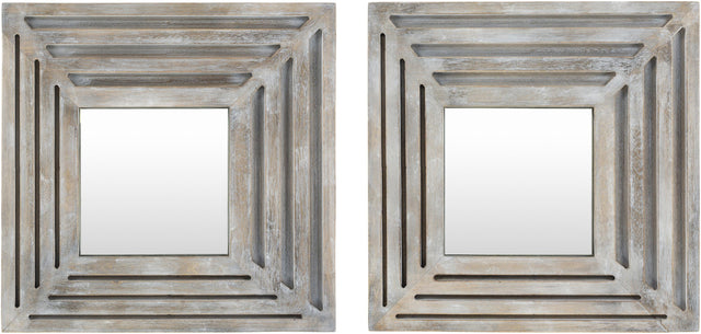 Surya Meenakshi MNH-001 16"H x 16"W x 0.8"D, 16"H x 16"W x 0.8"D Mirror
