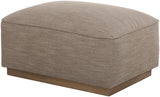 Surya Moore MOOR-003 17"H x 30"W x 22"D Furniture Piece