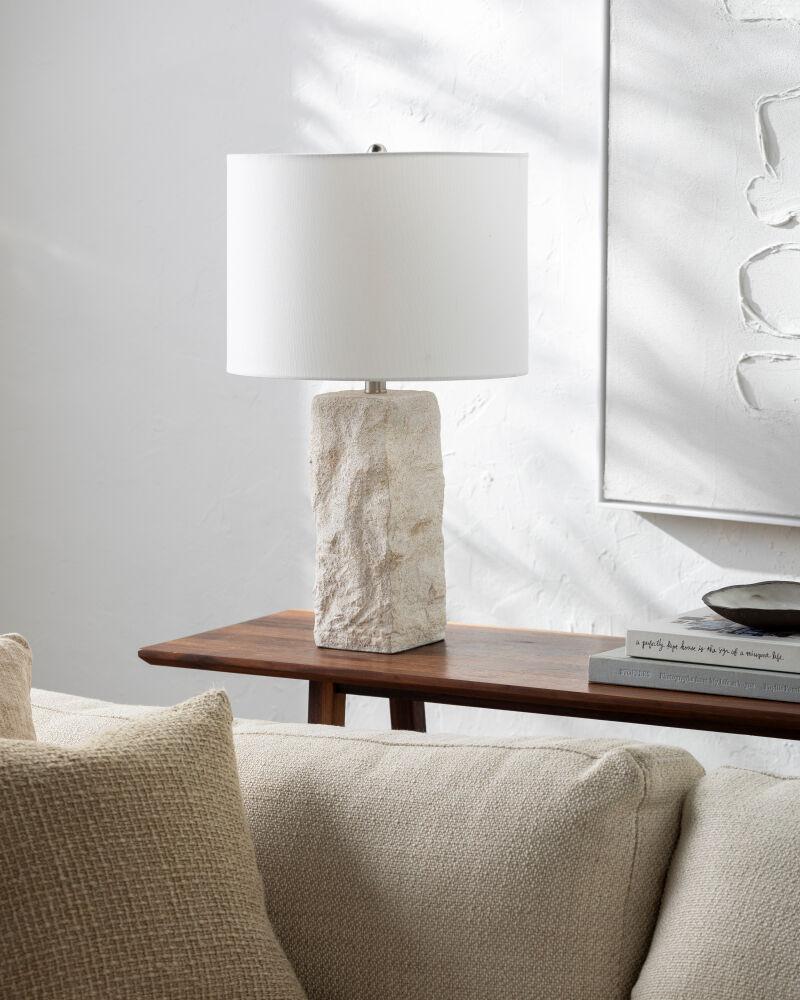 Livabliss Marie MRE-001 24"H x 14"W x 14"D Table Lighting