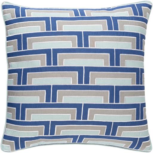 Surya Mod Steps MSP-001 13"H x 20"W Pillow Cover