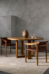 Surya Northbank NBK-002 30"H x 55"W x 55"D Dining Table/Seating
