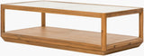 Surya Northbank NBK-004 15"H x 55"W x 28"D Accent Table