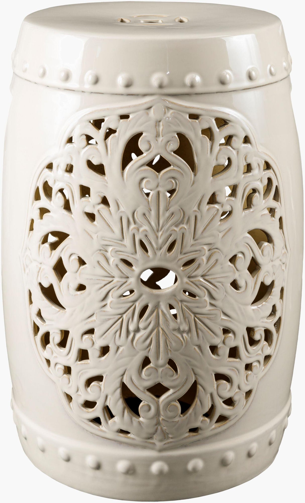 Livabliss Nusrat NUS-001 18"H x 13"W x 13"D Garden Stool