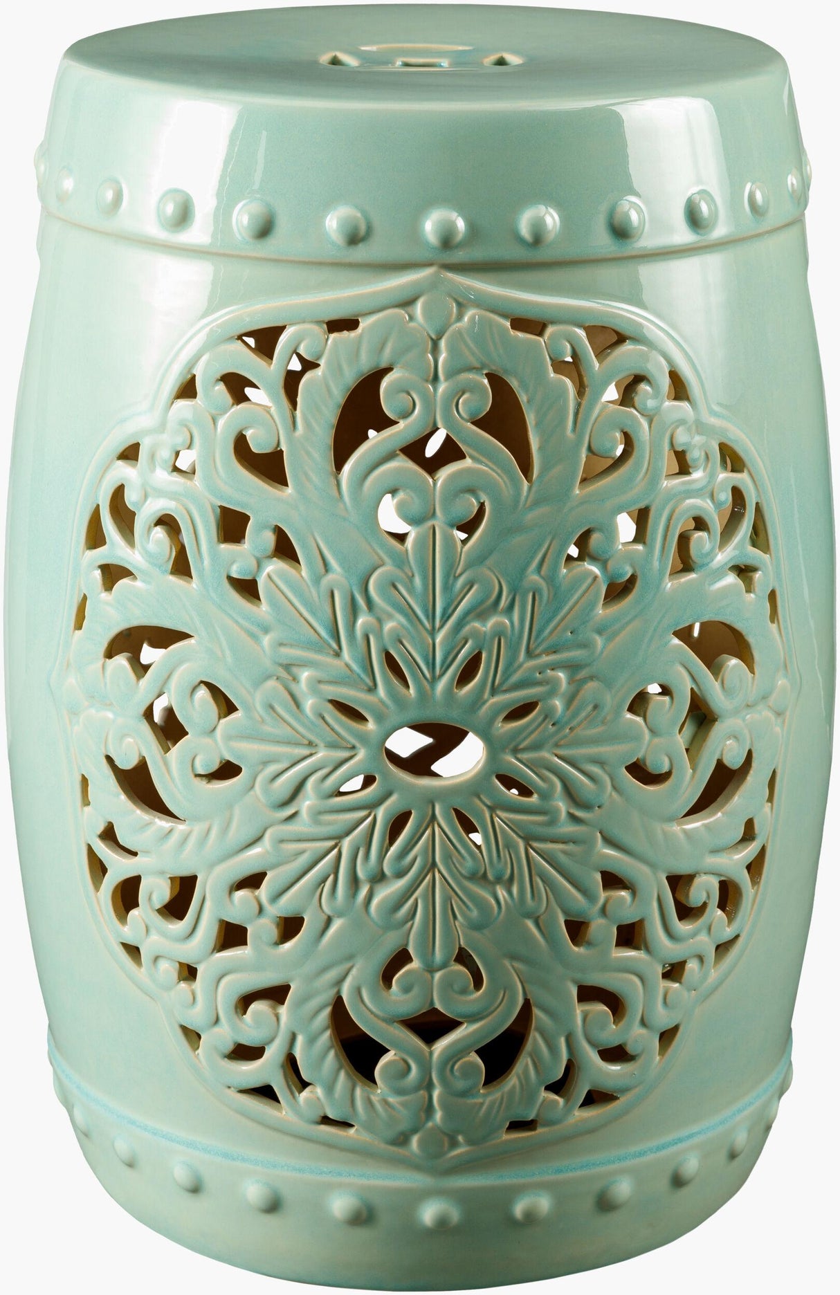 Livabliss Nusrat NUS-002 18"H x 13"W x 13"D Garden Stool