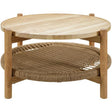 Surya Orly ORLY-002 17"H x 40"W x 40"D Furniture Piece
