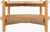 Surya Orly ORLY-002 17"H x 40"W x 40"D Accent Table