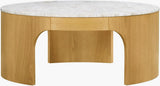Surya Planar PLNR-002 17"H x 38"W x 38"D Accent Table