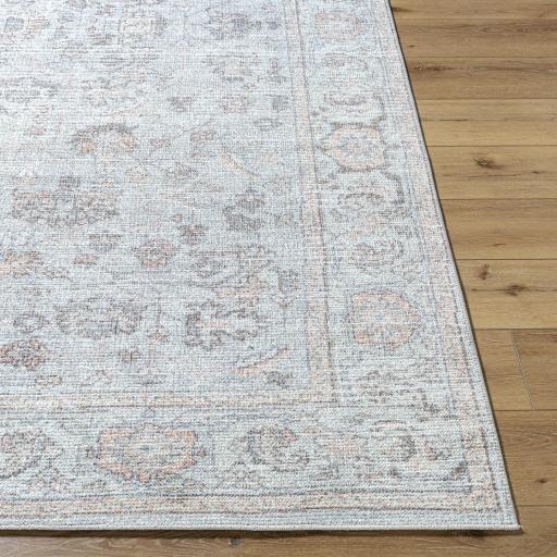 Surya Olympic PNWOL-2303 Brown Charcoal 5'3" x 7' Rug