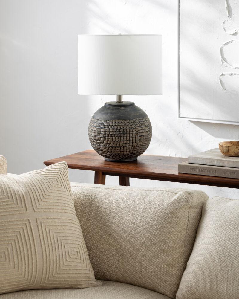 Surya Pylon PYL-001 21"H x 14"W x 14"D Table Lighting