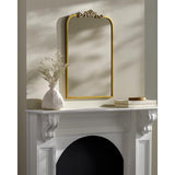 Surya Aarlen RAL-003 Gold 36"H x 24"W x 2"D Mirror