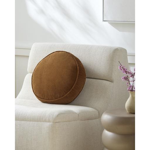 Surya Roy ROY-004 Brick Red 16"H x 16"W Pillow Cover