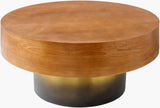 Surya Russula RSU-003 16"H x 36"W x 36"D Accent Table