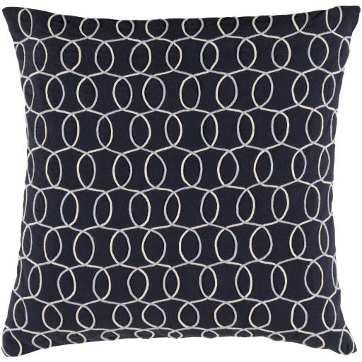Surya Solid Bold II SDB-005 20"H x 20"W Pillow Cover