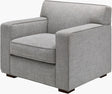 Surya Smith SMH-002 31"H x 38"W x 36"D Accent Chair