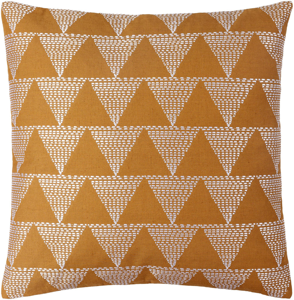 Surya Theodore THE-003 Camel Cream 20"H x 20"W Pillow Cover