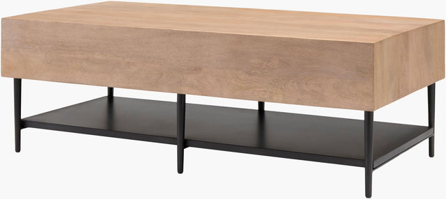 Surya Timo TIMO-001 16"H x 48"W x 24"D Accent Table